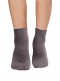 Calcetines cortos hilo fino Gris Grey