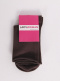 Calcetines cortos modal sin puño mujer Gris Oscuro Darkgrey