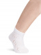 Calcetines cortos perlé calados Blanco White
