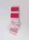 Calcetines cortos rizo con puño vuelto Rosa Pink