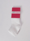 Calcetines cortos rizo con puño vuelto Blanco White