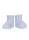 Calcetines cortos rizo liso Azul Bebe Babyblue