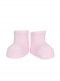Calcetines cortos rizo liso Rosa Pink
