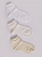 Calcetines de ceremonia Lazo con tul Blanco White