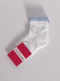 Calcetines deportivos infantiles Blanco-Azul White-Blue