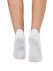 Calcetines invisibles de hilo Blanco White