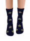 Calcetines Lana Merino Estrellas Marino Navyblue