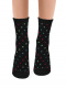 Calcetines Lana Merino lunares colores Negro Black