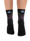Calcetines Lana Merino Rombos sin puño Marino Navyblue