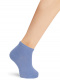 Calcetines tobilleros lisos Azul Francia Bluefrance