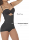 Faja Body Termoreductora Colombiana Negro Black