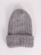 Gorro de punto Mujer Gris Grey