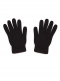 Guantes de punto Mujer Negro Black