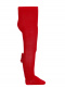 Leotardos con costura trasera y flor de tul Rojo Red