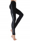 Leggins de punto jersey con strass Negro Black