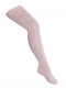 Leotardo de perlé calado en espiga lateral Rosa Pink