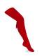 Leotardos con costura trasera y lazo de raso doble Rojo Red