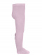Leotardos con costura trasera y lazo de raso doble Rosa Pink