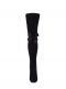 Leotardos con costura trasera y lazo de raso doble Marino Navyblue