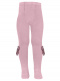 Leotardos lisos con lazo de raso con volumen Rosa Pastel Pinkpie