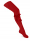 Leotardos lisos con lazo de raso largo Rojo Red