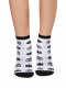 Calcetines Finos Flor de Loto Blanco White