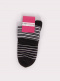 Calcetines Finos Rayas Negro Black