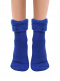 Calcetines Suaves Cardados Rizo Azul Blue