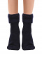 Calcetines Suaves Cardados Rizo Marino Navyblue