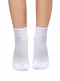 Calcetines deportivos Transpirables Puño Antipresión Blanco White