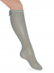 Calcetines altos plumeti con costura trasera y lazo doble Aloevera Aloe