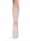 Calcetines altos plumeti con costura trasera y lazo doble Papiro Papyrus