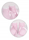Patuco bebé con cinta de raso con lazo (Primavera-Verano) Rosa Pink