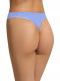 Tanga invisible microfibra Azul Blue