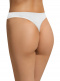 Tanga invisible microfibra Blanco White