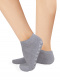 Calcetines antideslizantes tobilleros Gris Piedra Granite