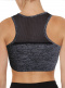 Sujetador-Top Deportivo Gris Grey