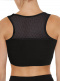 Sujetador-Top Deportivo Negro Black