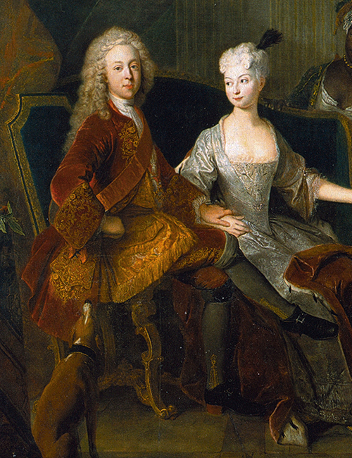 Pintura de Frederick Louis de Württemberg - Antoine Pesne Pintura del príncipe coronado Frederick Louis de Württemberg, del pintor Antoine Pesne