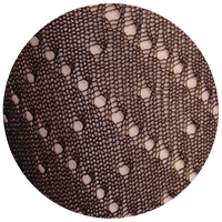 Textura de tejido fino con diseño calado de puntos