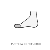 Puntera de refuerzo Icono puntera de refuerzo