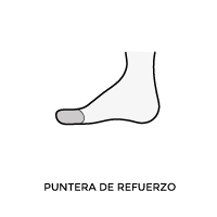 Icono planchado forma del pie