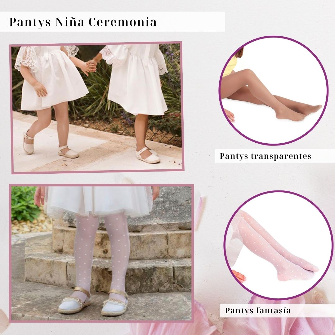 pantys ceremonia niña