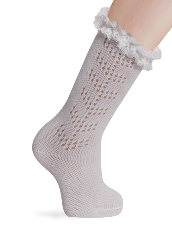 CALCETINES ALTOS BLANCOS – Adherence