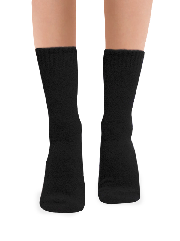 Calcetines altos negros, Calcetines de mujer