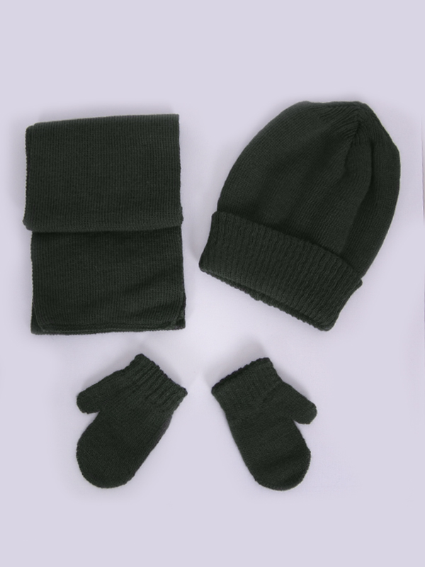 Gorro con bufanda y guantes Niño-Niña Lady