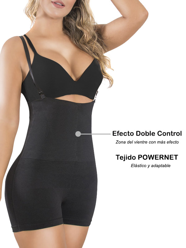 MALLA REDUCTORA/PUSH UP negra (TALLA DESDE 38 A 58) – CRISTYGYM