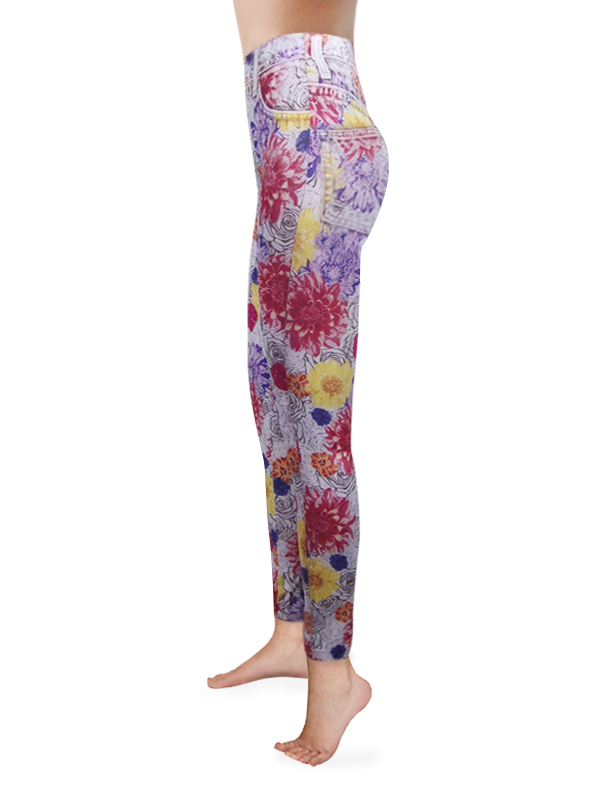 Leggins Flores Impresas Lady