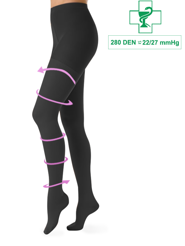 Legging de compresión con transparencias y tecnología Copper | Leonisa