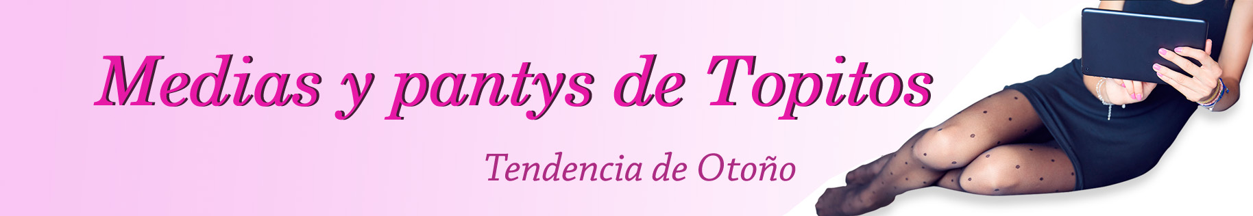 pantys y medias de topitos